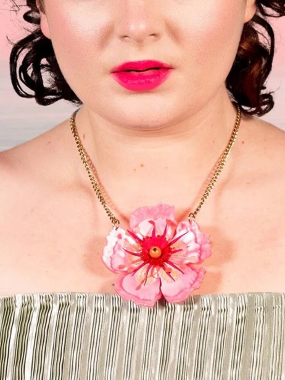 Tatty Devine Cherry Blossom/Sakuya necklace